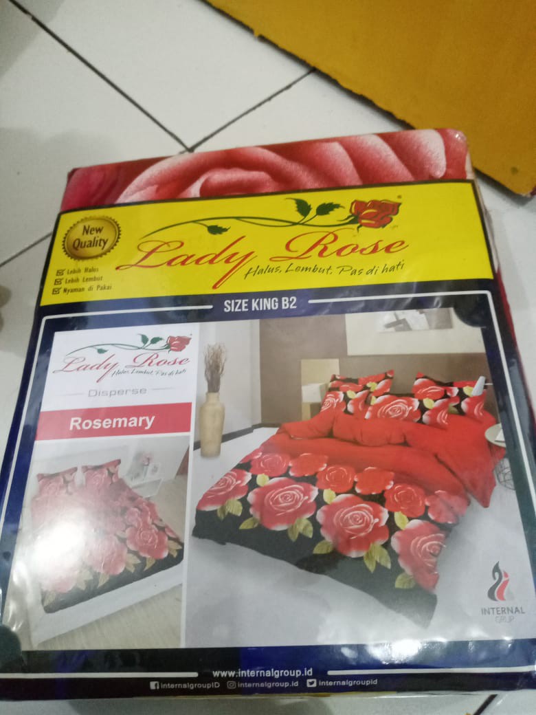 Sprei Bonita Aurora / Magnum / Brown Rose / Melanie 160 180