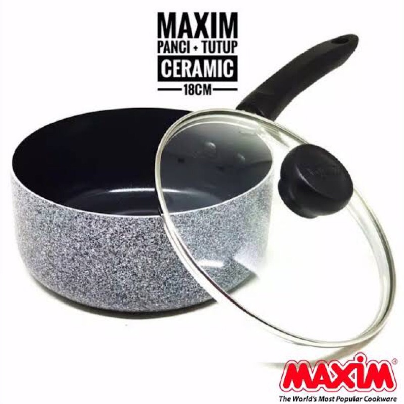 Panci Susu Maxim Ceramic Neostone 18cm / 16cm