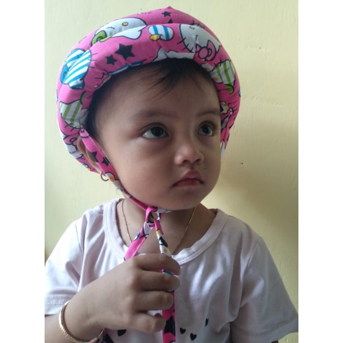 Baby Head Protector Safety Helm Topi Pelindung Kepala Bayi