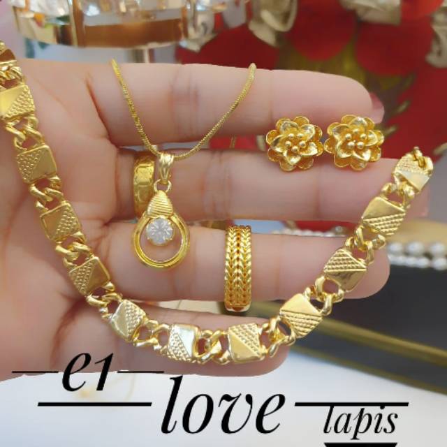 Xuping set lapis 24K 2706