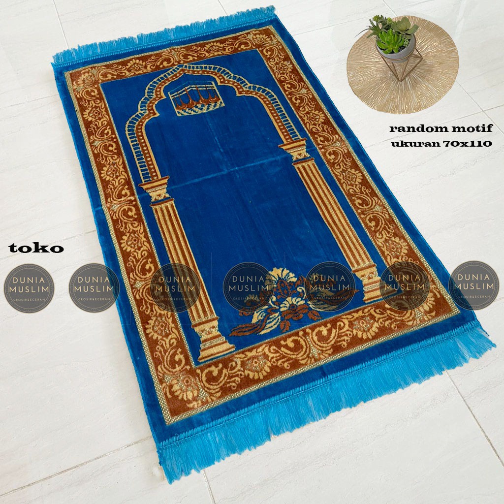 Sajadah Turki Bulu Premium Sajadah Besar Ukuran 110x70cm Sajadah Jumbo Murah Sajadah Murah By Dunia Muslim