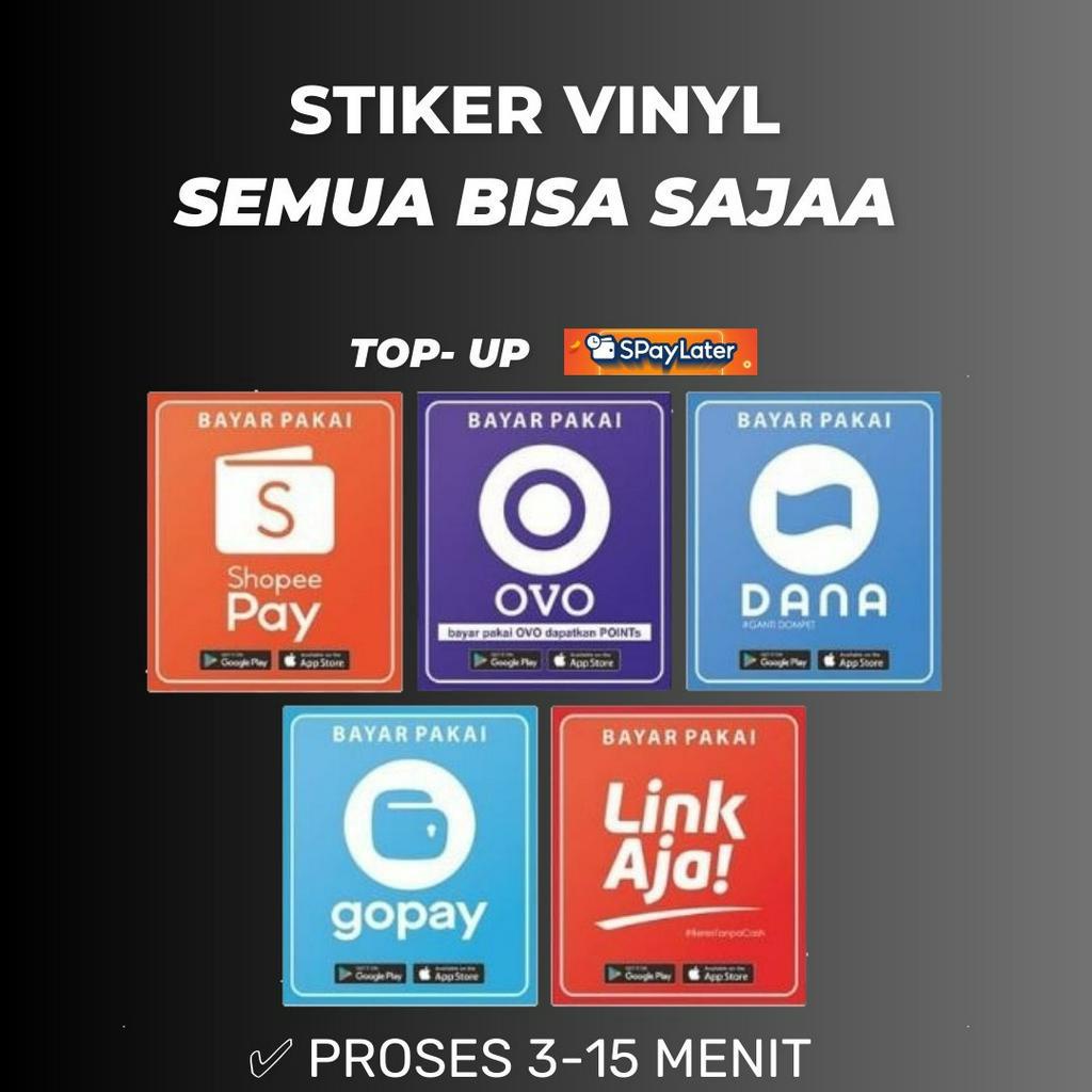 

Stiker Vinyl Gambar E Wallet