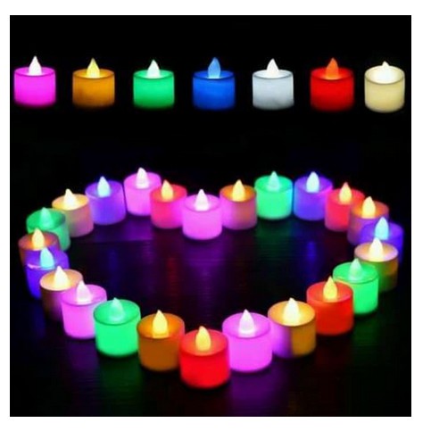 HL0049 Lampu Lilin Elektrik Lampu Hias LED Lilin Mini Portable Import Murah