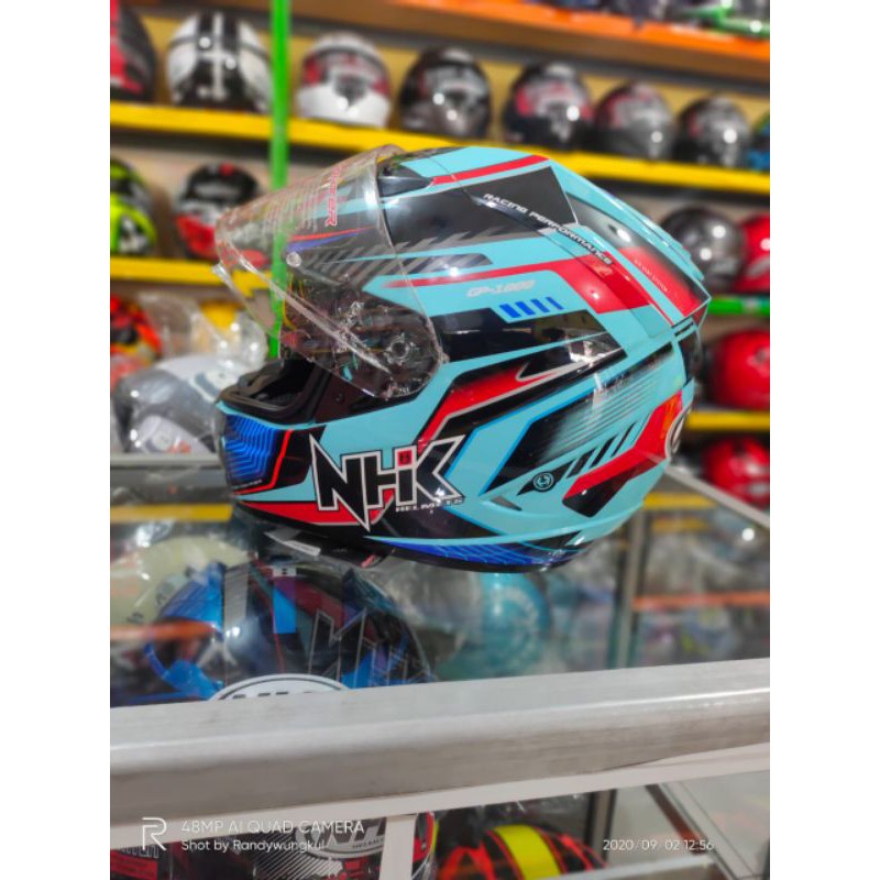 HELM NHK GP1000 PLASMA BLUE