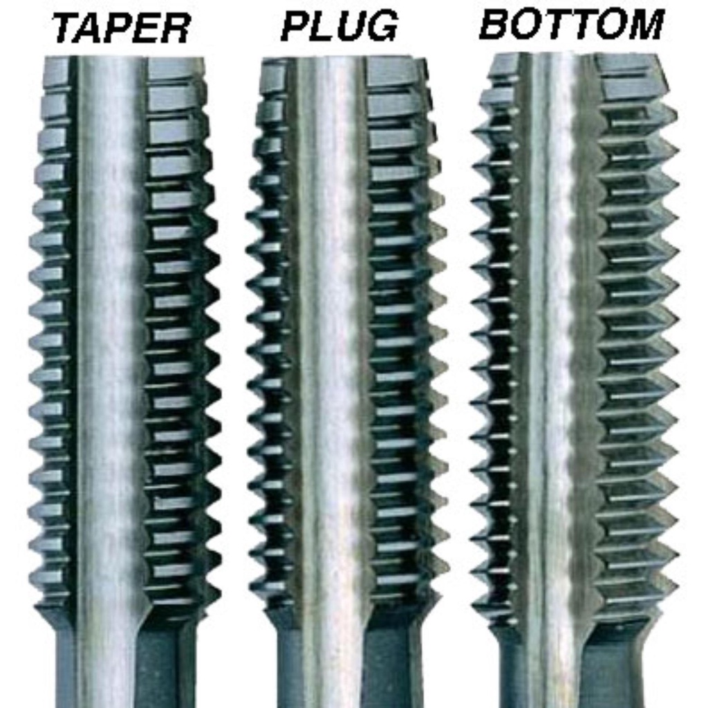 Tekiro Hand Taps Set 3pcs M12x1.25 / Tekiro Mata Hand Tap M12x1.25