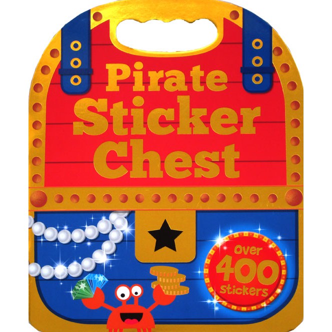 

(STC-IGL-PIRACH) Pirate Sticker Chest - Sticker Activity Book Over 400 Stickers