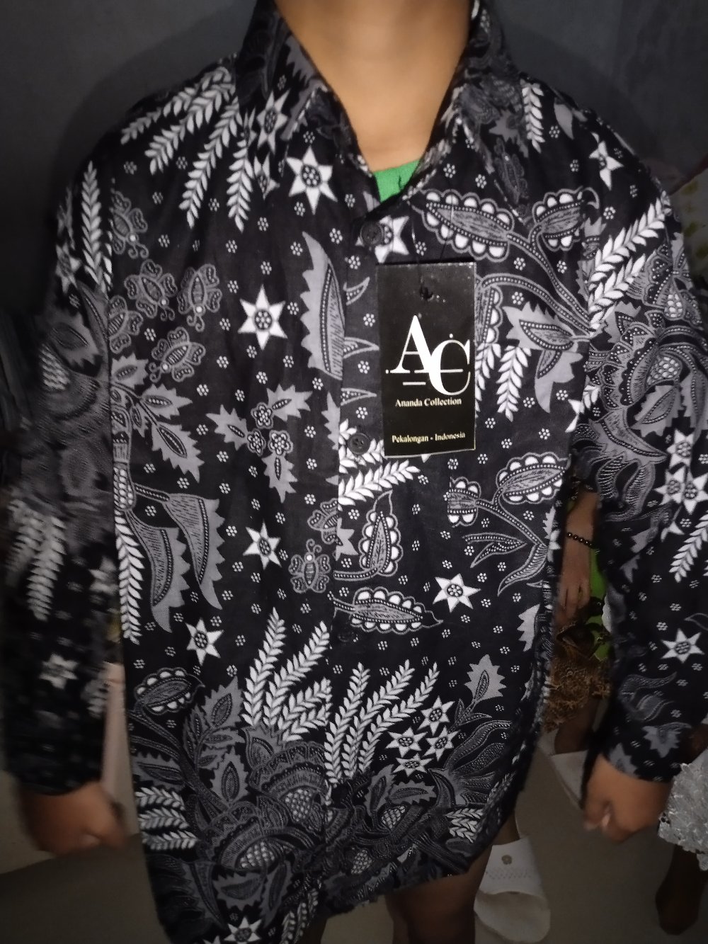 (bisa Cod) Kemeja Batik Anak Cowok//baju Batik Anak Cowok//batik Anak Laki Laki// Kemeja Anak Modern