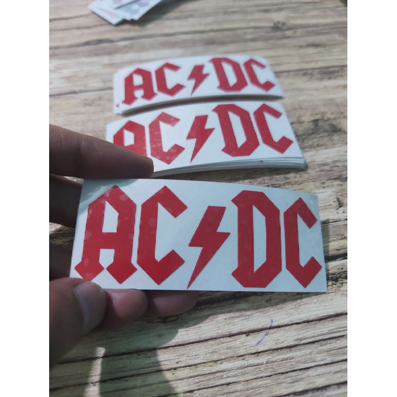 STICKER ACDC CUTTING