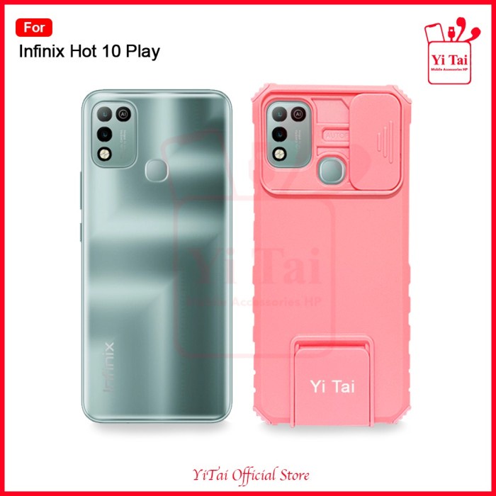 CASE ARMOR SLIDE CAMERA YI TAI INFINIX HOT 10 PLAY HOT 9 PLAY HOT 10S