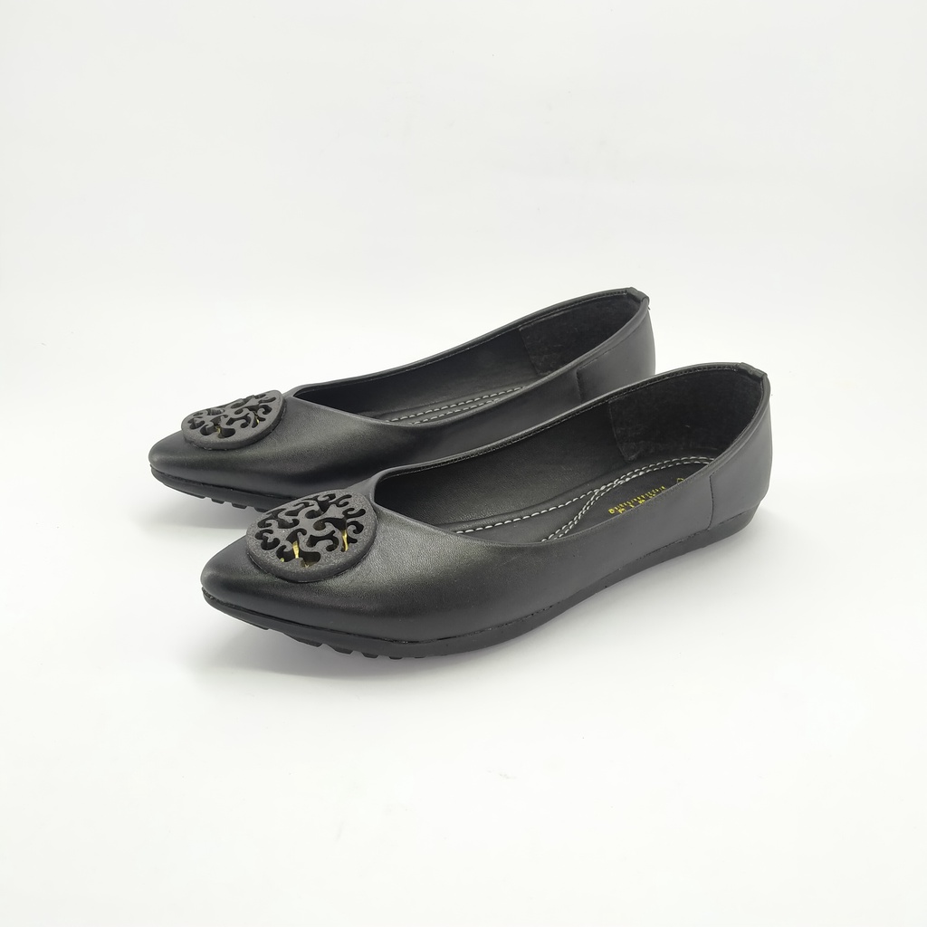 Sepatu Flat Shoes Wanita Andis AN 29 Kulit Sintetis Anti Licin