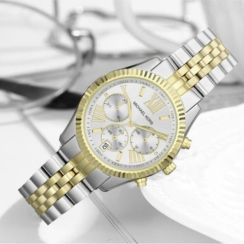 Michael Kors Jam Stainliss Steel Rantai Jam Tangan Super Quality Terlaris Pria Wanita