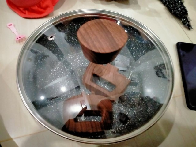 Kh Cypruz Panci Marbel Granite Caserol 20cm Induksi 20 Cm Premium Granite Anti Lengket