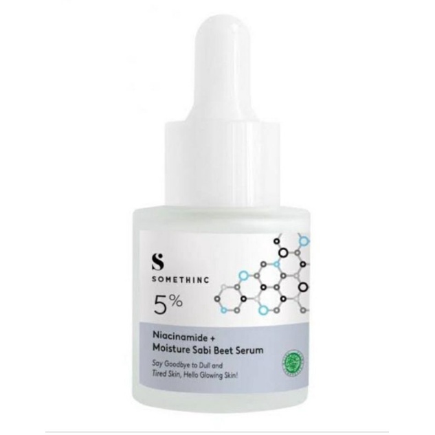 SOMETHINC 5% NIACINAMIDE  + MOISTURE SABI BEET SERUM [preloved ori 95%]