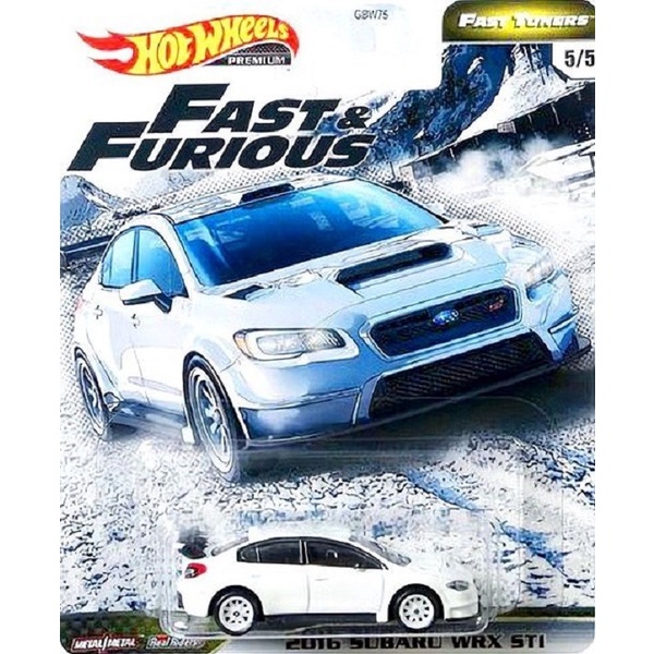 Hot Wheels Fast Tuners 2016 Subaru WRX STI