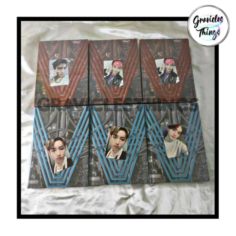 WAYV KICK BACK ALBUM STRANGER VER HITCHHIKER VERSION WINWIN YANGYANG PHOTOCARD PC KUN GROUP POSTER K