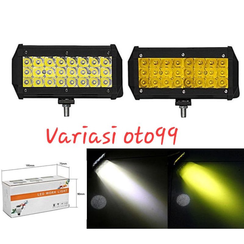 LAMPU TEMBAK SOROT LED CREE CWL 144WATT LAMPU MOBIL MOTOR 12V DAN 24V