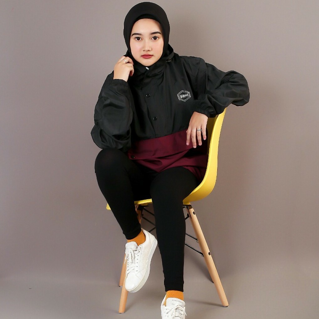 Jaket Cagoule Two-Tone / Jaket Pria / Jaket Wanita / Jaket Gunung Outdoor  / Jaket Motor Bikers