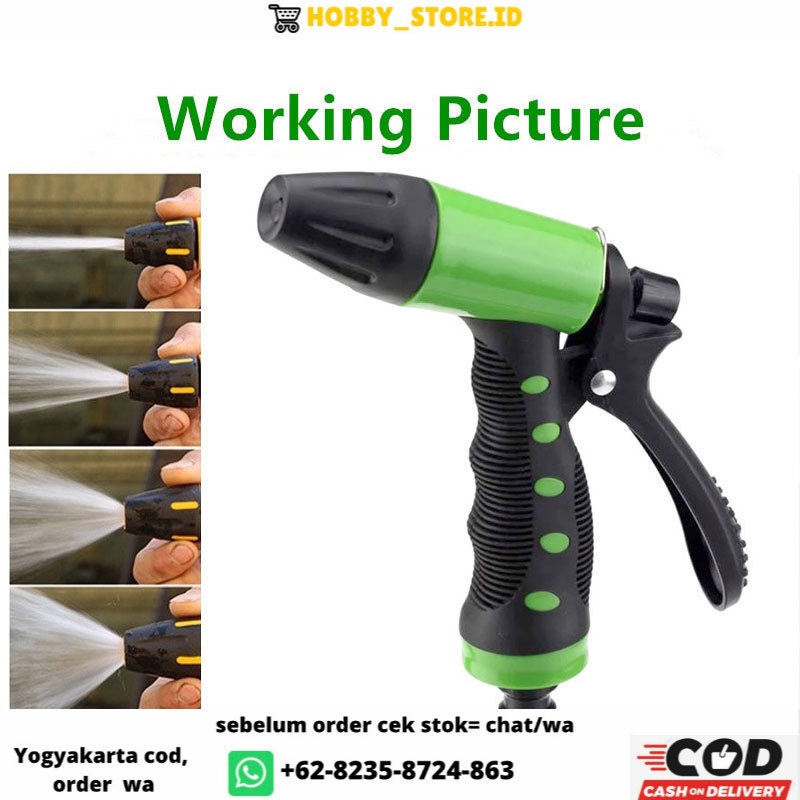 Semprotan Air Steam Cuci Mobil Nozzles Spray Water Gun