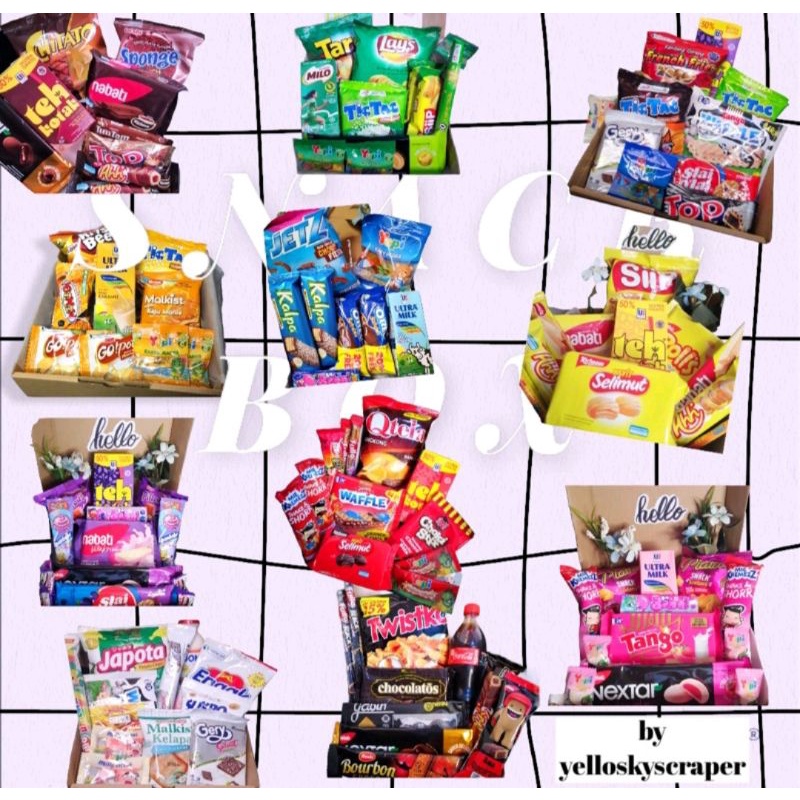 

SNACK BOX / GIFT BOX / Snack Box Murah / Gift Box Birthday / Gift Box / Wisuda Hampers Anak
