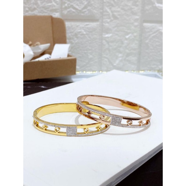 Gelang Titanium asli Premium Quality anti karat anti alergi Bracelet Stainless steel bc172