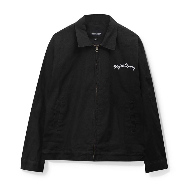 ORIGINAL QUZZY HERMES BLACK JACKET Shopee Indonesia ORIGINAL QUZZY HERMES BLACK JACKET Shopee Indonesia