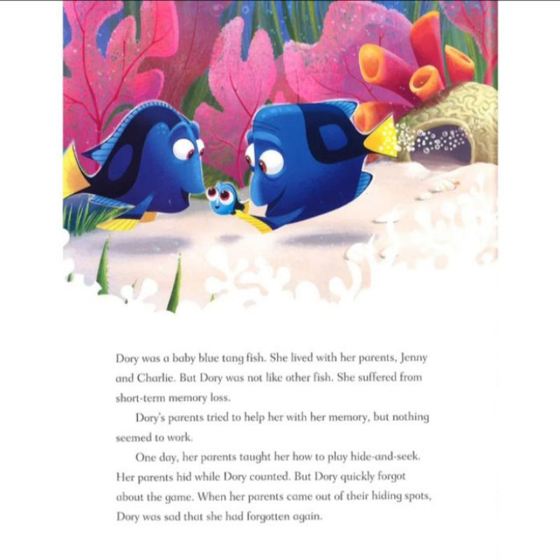 DISNEY: FINDING DORY - BOOK &amp; CD