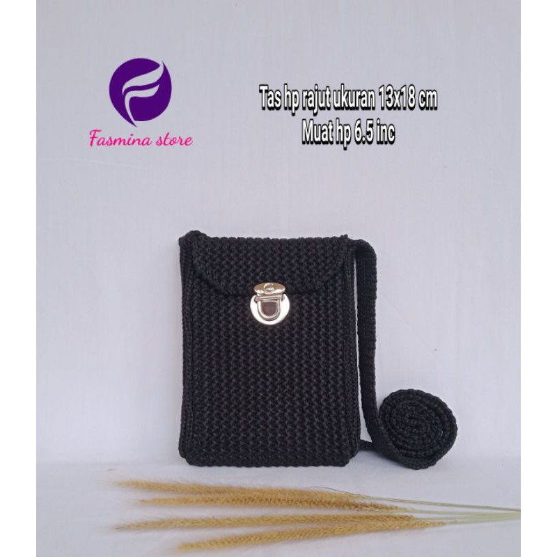 TAS HP RAJUT SELEMPANG/ TAS PRIA WANITA