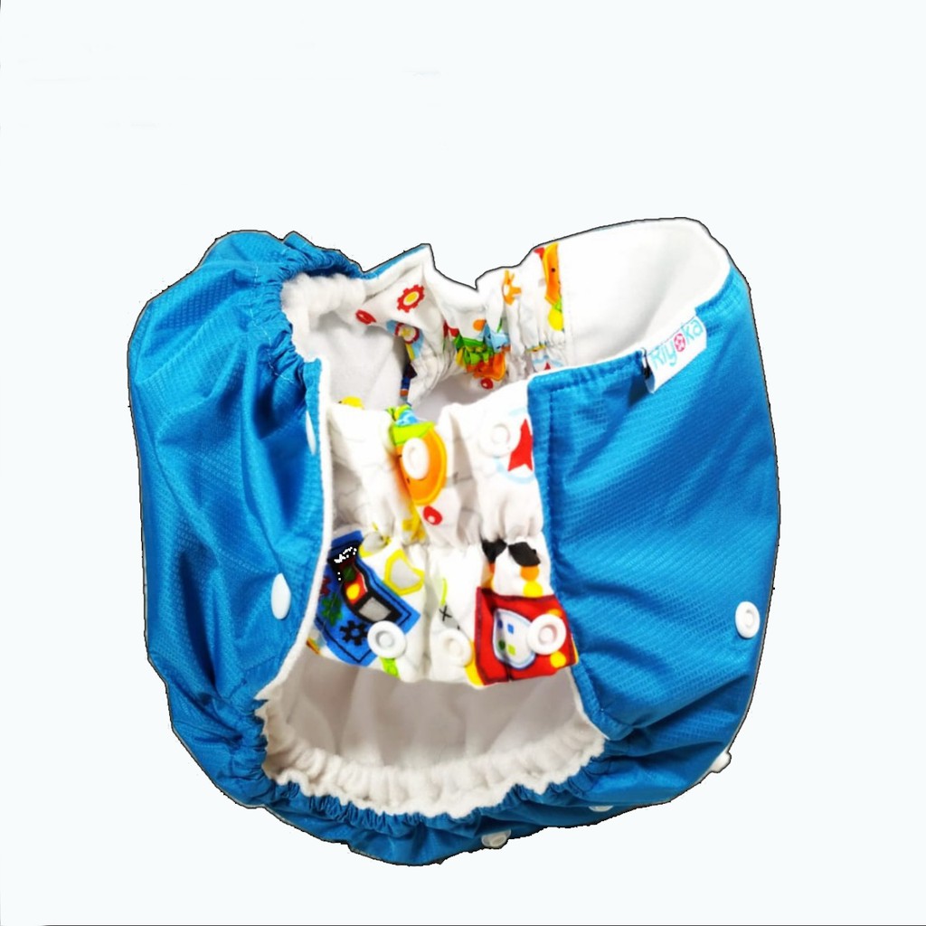 Clodi Riyoka Pants 2 insert ( 7-25 Kg ) | Clodi Jumbo Popok Kain Cuci Ulang Modern Baby Premium