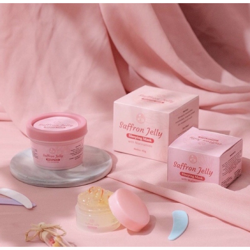 [BPOM] SAFFRON JELLY SLEEPING MASK 10 gr