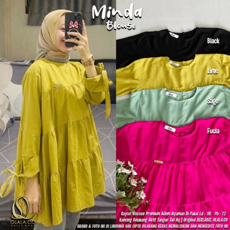 MINDA BLOUSE ORI OLALA