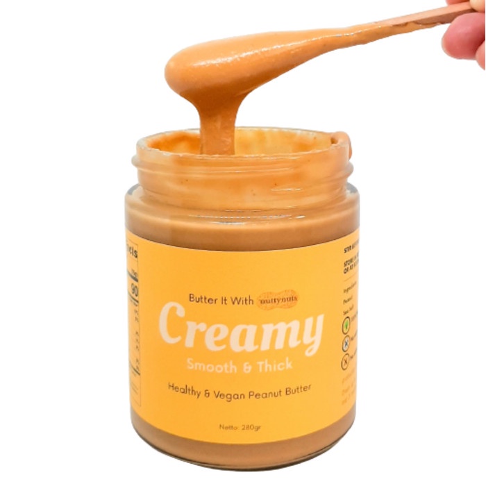 

Natural Peanut Butter 280gr NuttyNuts