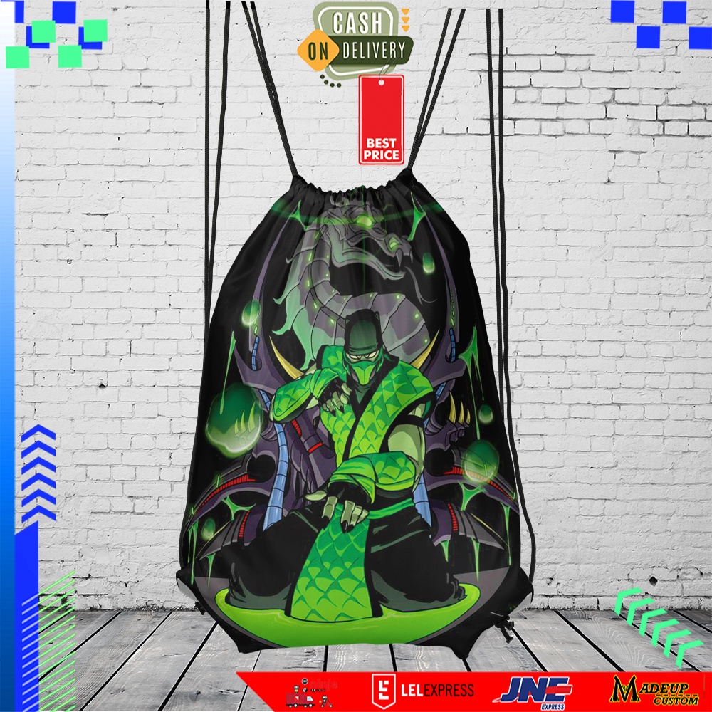 Tas Serut / String Bag Custom MK Fullprint Anti Air Terbaru 01