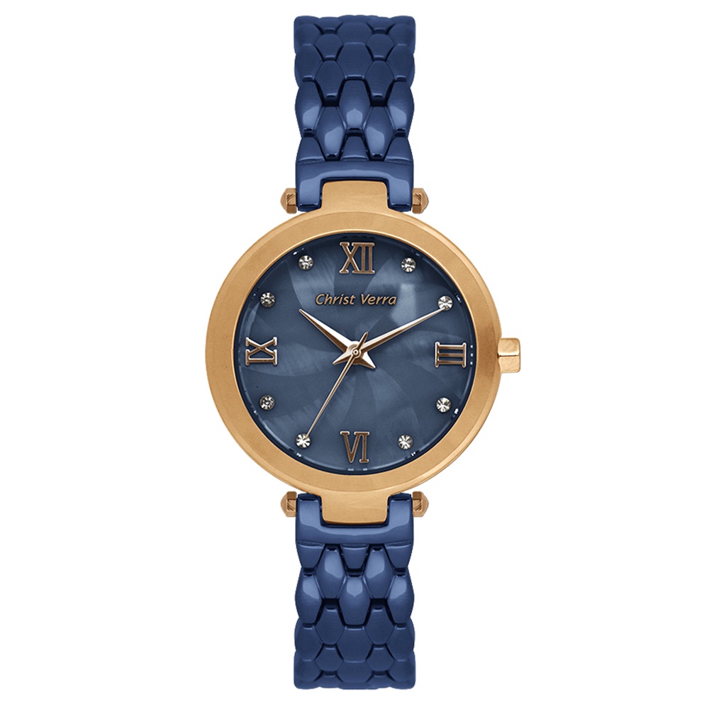 Christ Verra Casual Women's Watches CV 71609L-15 MOP/BLU