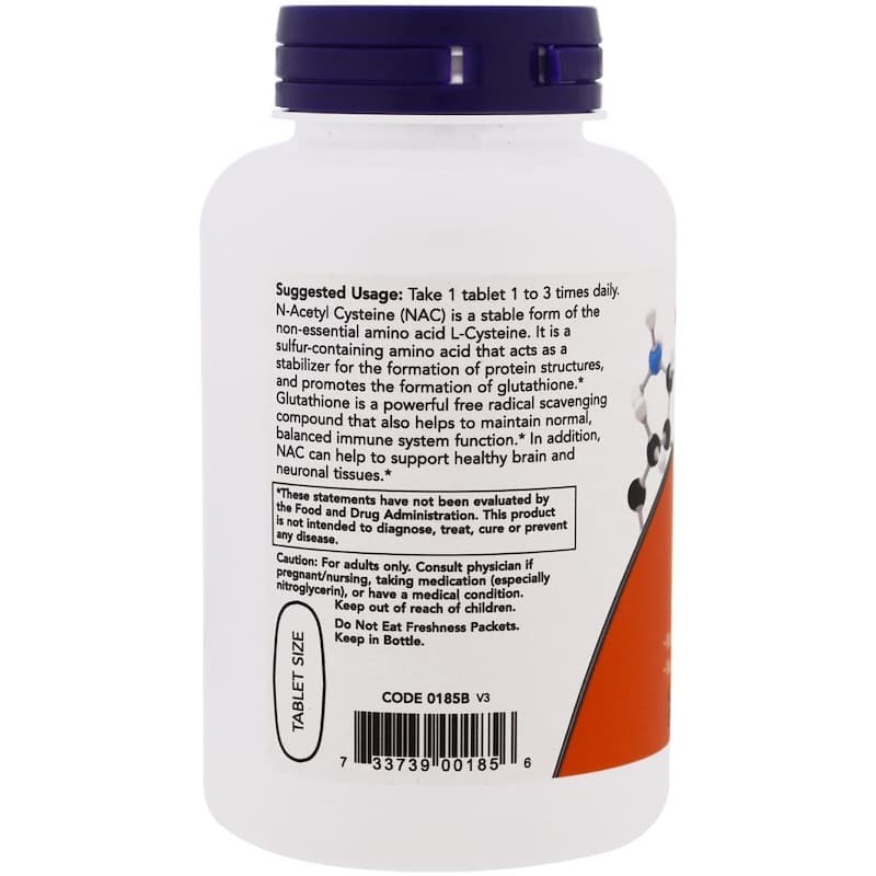 Now Foods NAC 1000 mg 120 Tab Now NAC Now Food NAC ORI USA