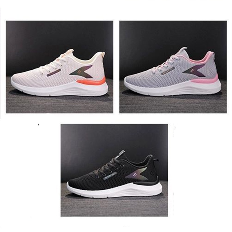 Sepatu Sneakers Wanita Running Fashion Import Premium - F-68