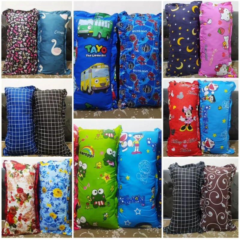 Sarung Bantal cinta Jumbob Motif dewasa ukuran 95x45 cm