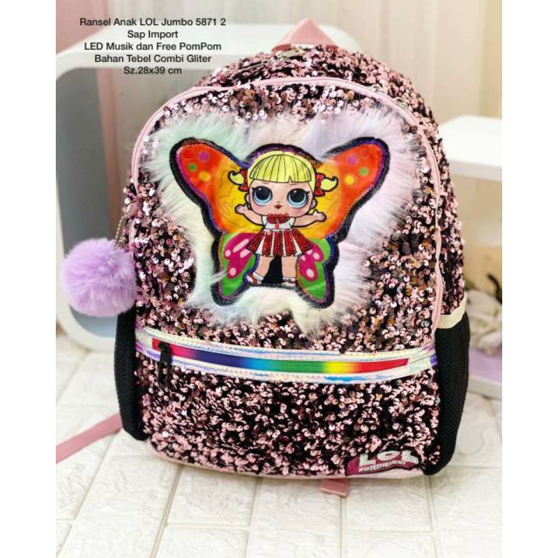 tas ransel sekolah karakter LOL