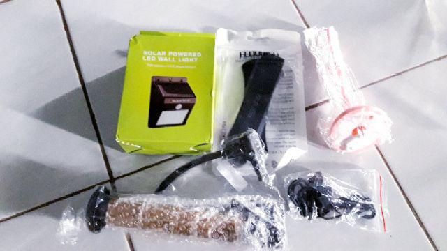 Pompa Angin Ban Sepeda Balon Kasur Bantal Renang Angin Mini Portable - Emas