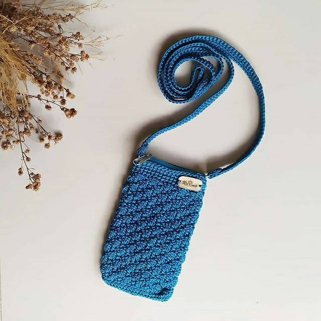 Tas Rajut HP Tempat HP Unik
