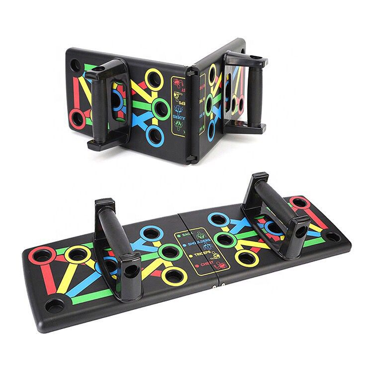 Push Up Board Foldable/Push Up Board Balance System Multifunctional Papan Fitnes