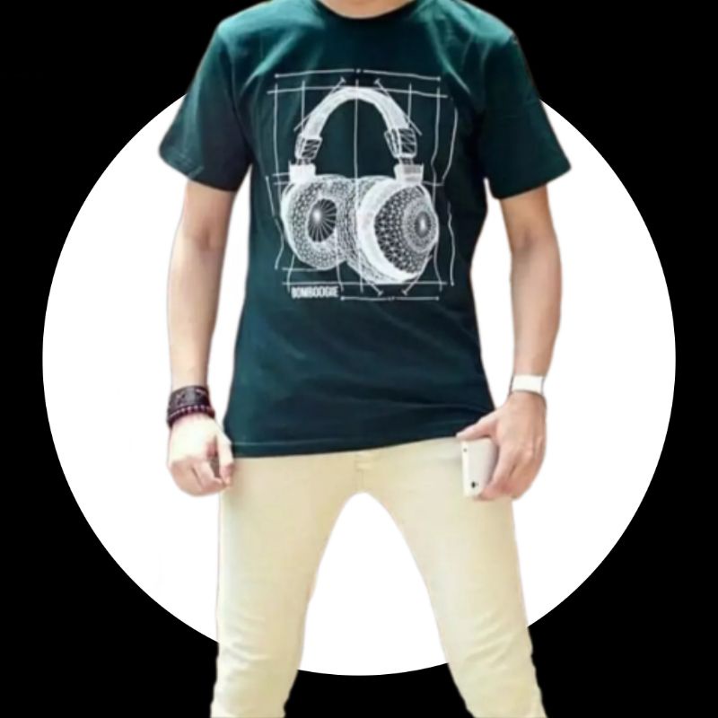 BAJU KAOS TSHIRT T SHIRT DISTRO FASHION PRIA COWOK LAKI LAKI DEWASA BOMBOOGIE BOOMBOGIE BOMBOGIE BOM