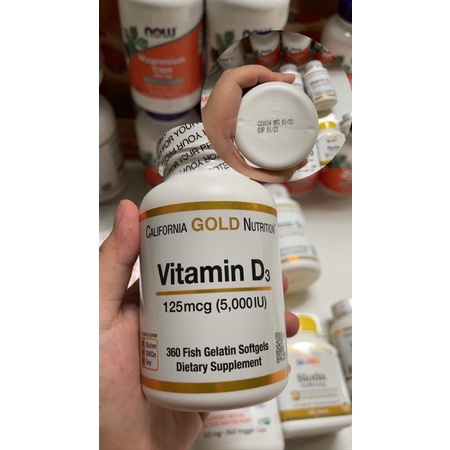 vitamin.D3.5000iu.360. softgel.California.Gold