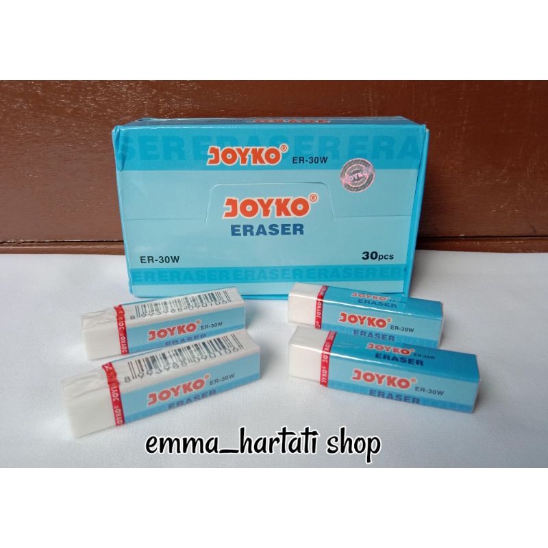 

Penghapus Pensil Putih dan Hitam Besar Joyko ER-30W dan EB-30