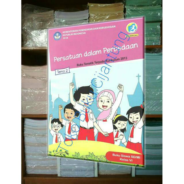 Buku Tematik Kelas 6 Tema 2 Persatuan Dalam Perbedaan Berbagai Buku