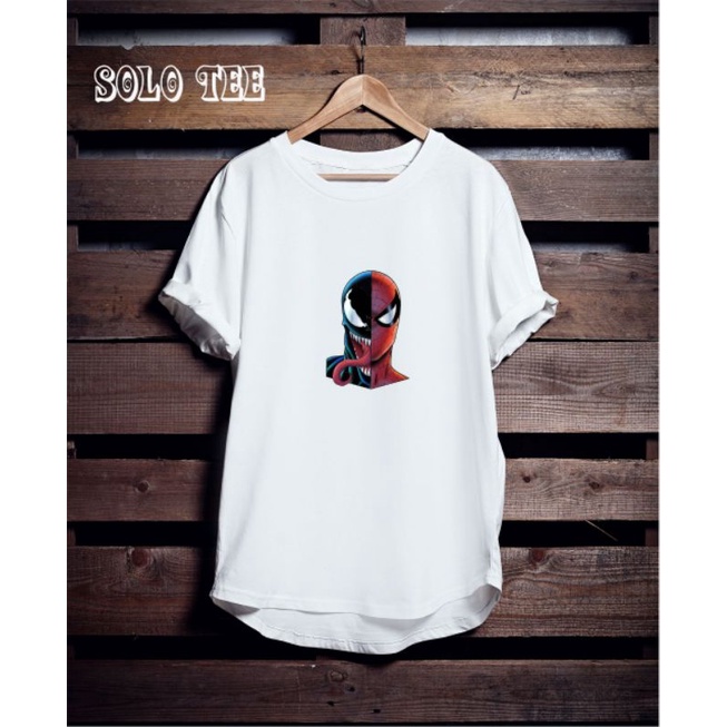 Kaos Baju keren cowok cewek MARVEL SPIDERMAN VENOM t-shirt