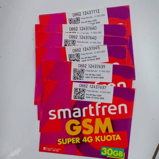 PERDANA KUOTA SMARTFREN 30GB jaringan 4G