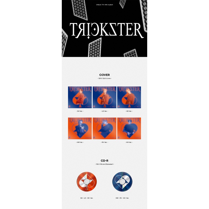 (Digipack Random ver) ONEUS - 7th Mini Album TRICKSTER
