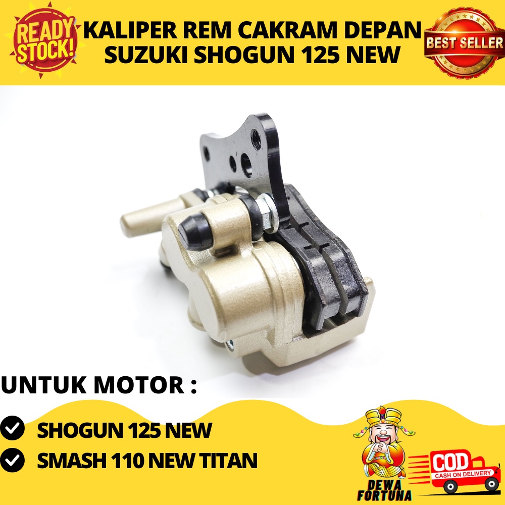 Kaliper / Pala Babi Rem Cakram Depan Assy Komplit Suzuki Shogun 125 NEW & Smash NEW / TITAN 59100-47