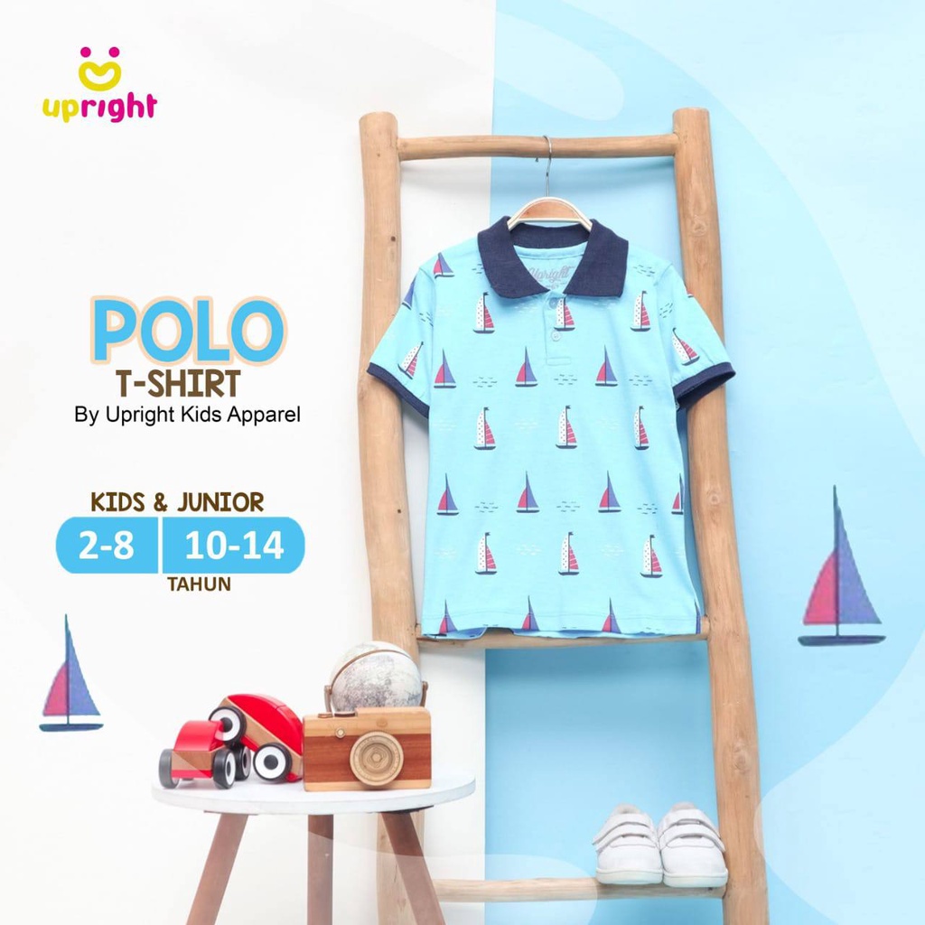 Polo Shirt Kids &amp; Junior Series Upright