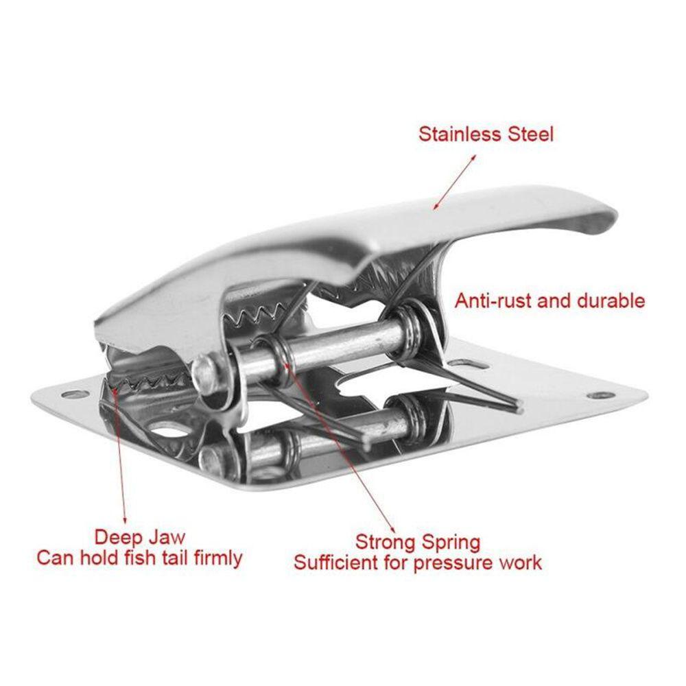 Suyo Filet Clamp Tahan Lama Dengan Mounting Base